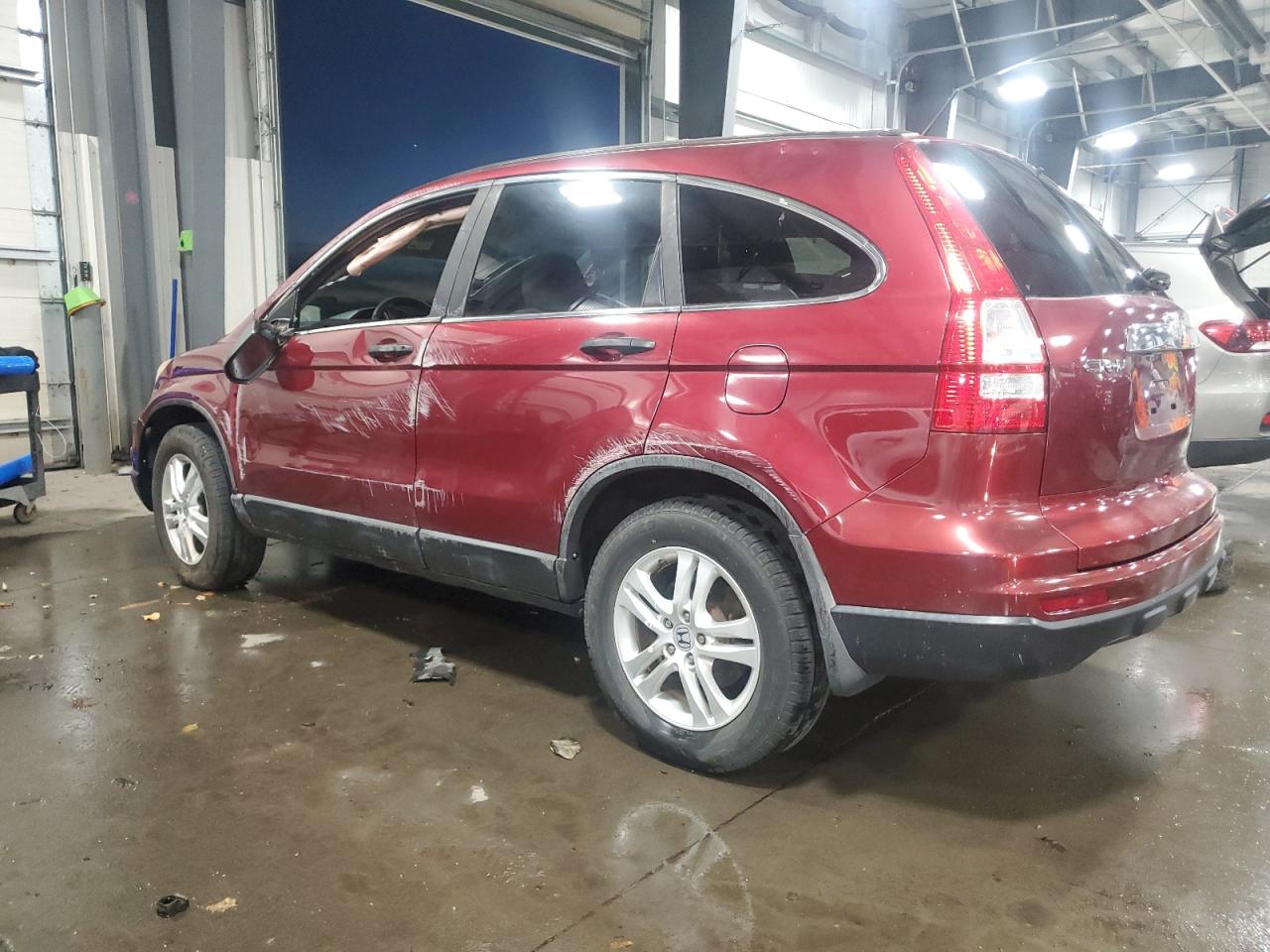 2010 Honda CR-V VIN 5J6RE4H53AL042575 Copart auction photo, front end / side damage thumbnail 2
