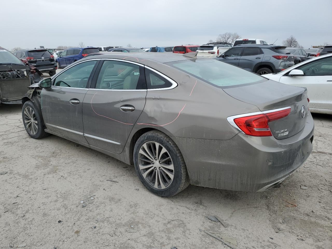2017 Buick LaCrosse VIN 1G4ZP5SS5HU127261 Copart auction photo, front end damage thumbnail 2