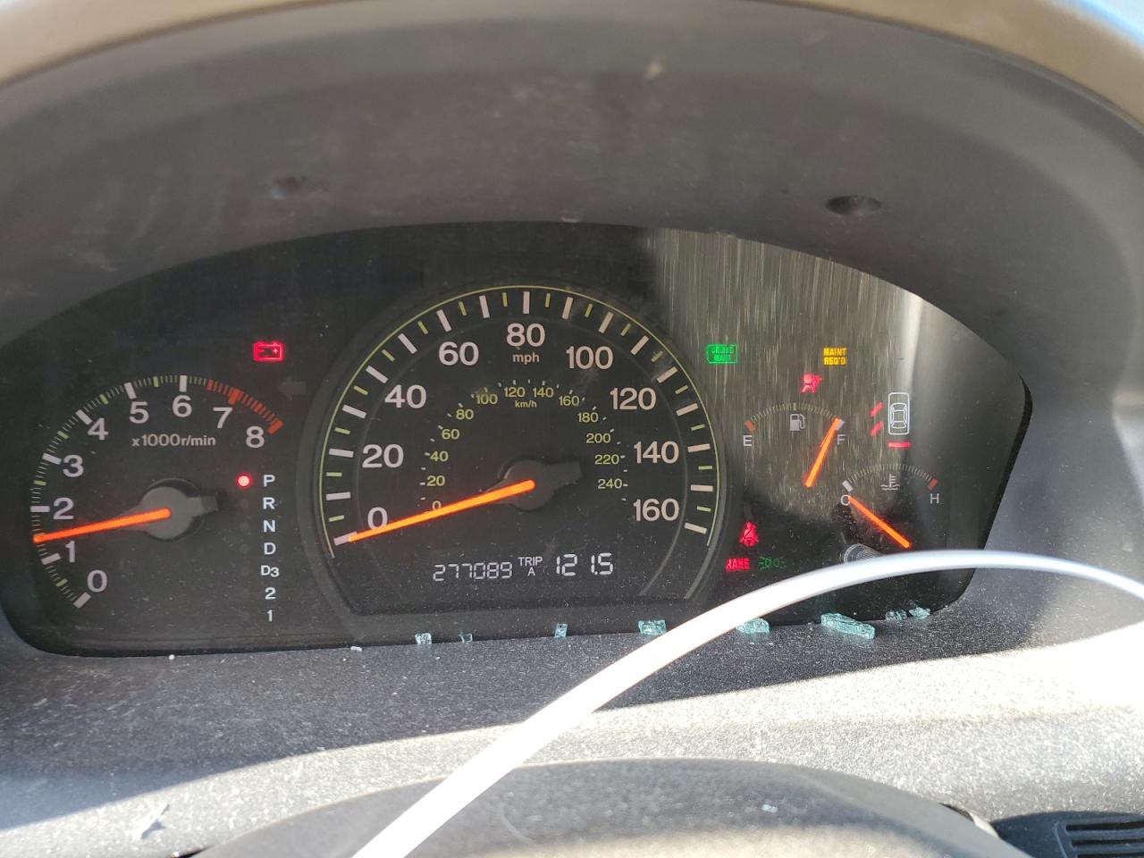 2004 Honda Accord VIN 1HGCM56874A100237 Copart auction photo, rear end / side damage thumbnail 9