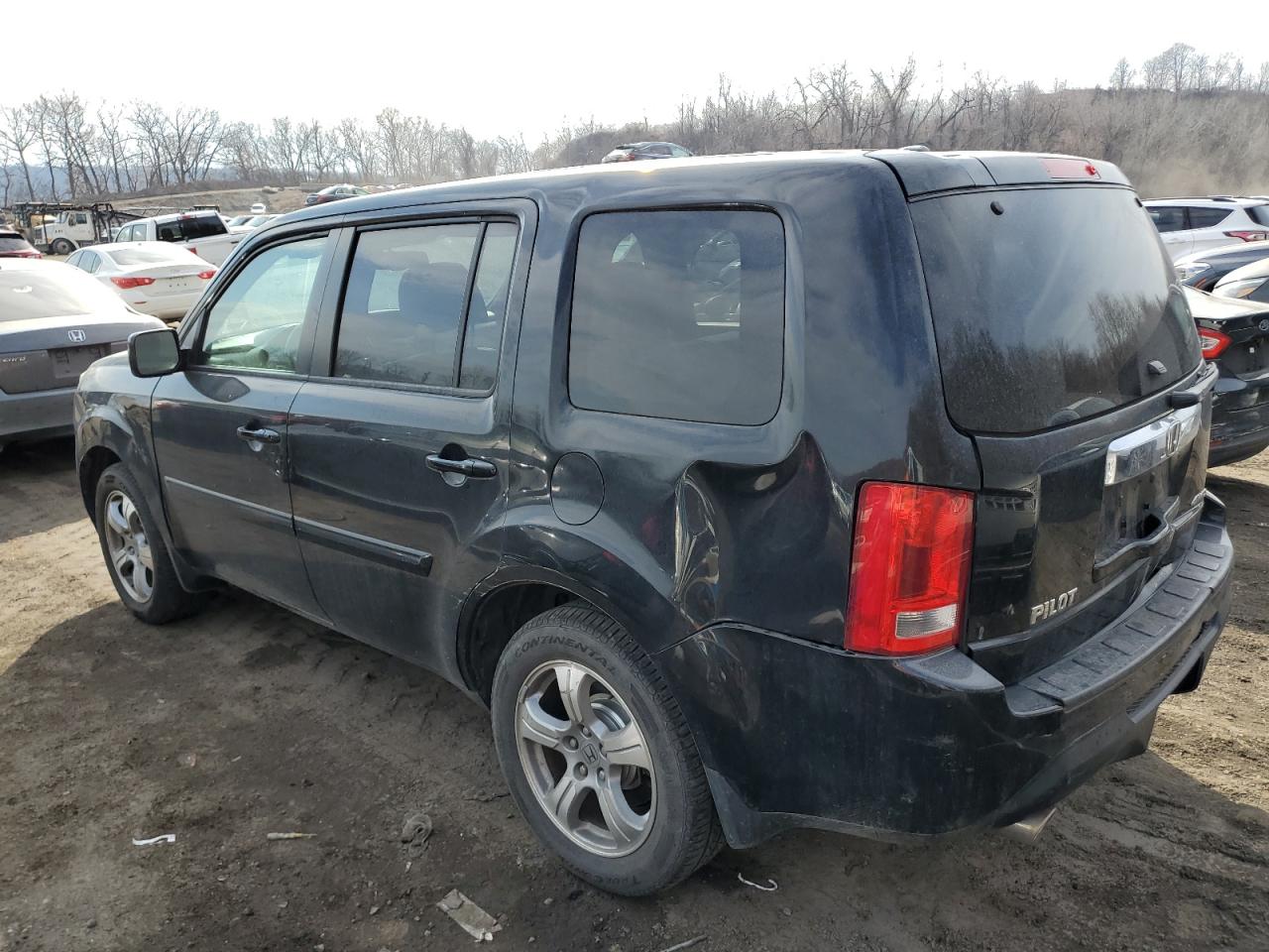 2013 Honda Pilot VIN 5FNYF4H71DB061472 Copart auction photo, rear end / front end damage thumbnail 2