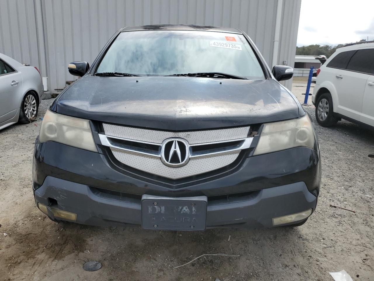 2009 Acura MDX VIN 2HNYD28219H525631 Copart auction photo, front end / minor dent/scratches damage thumbnail 5