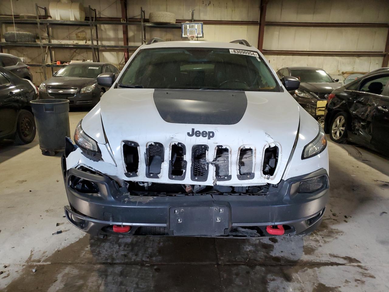 2016 Jeep Cherokee VIN 1C4PJMBS5GW153336 Copart auction photo, front end / minor dent/scratches damage thumbnail 5