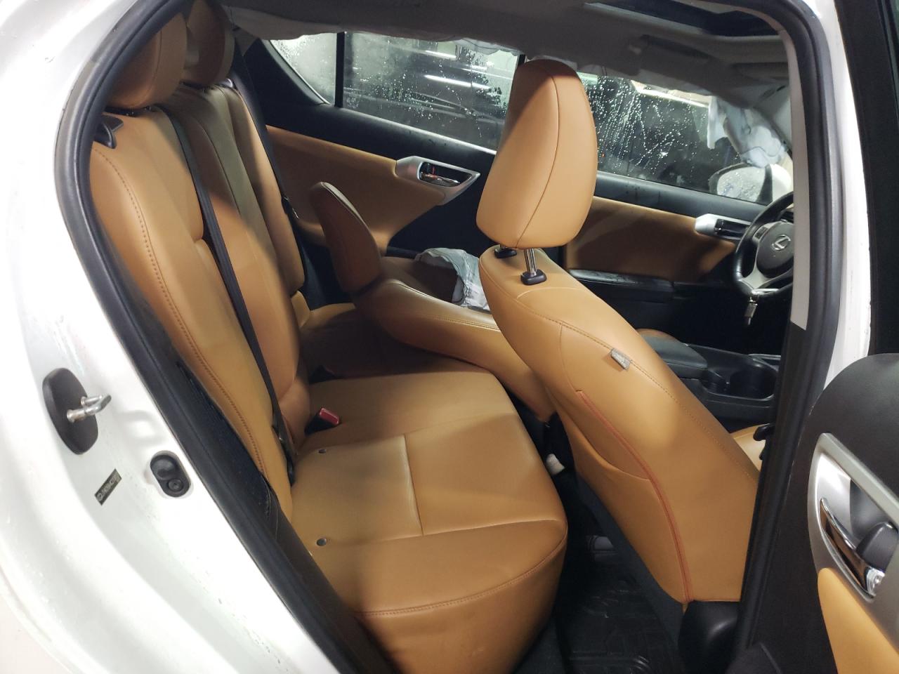 2012 Lexus CT VIN JTHKD5BH4C2104107 Copart auction photo, side damage thumbnail 10