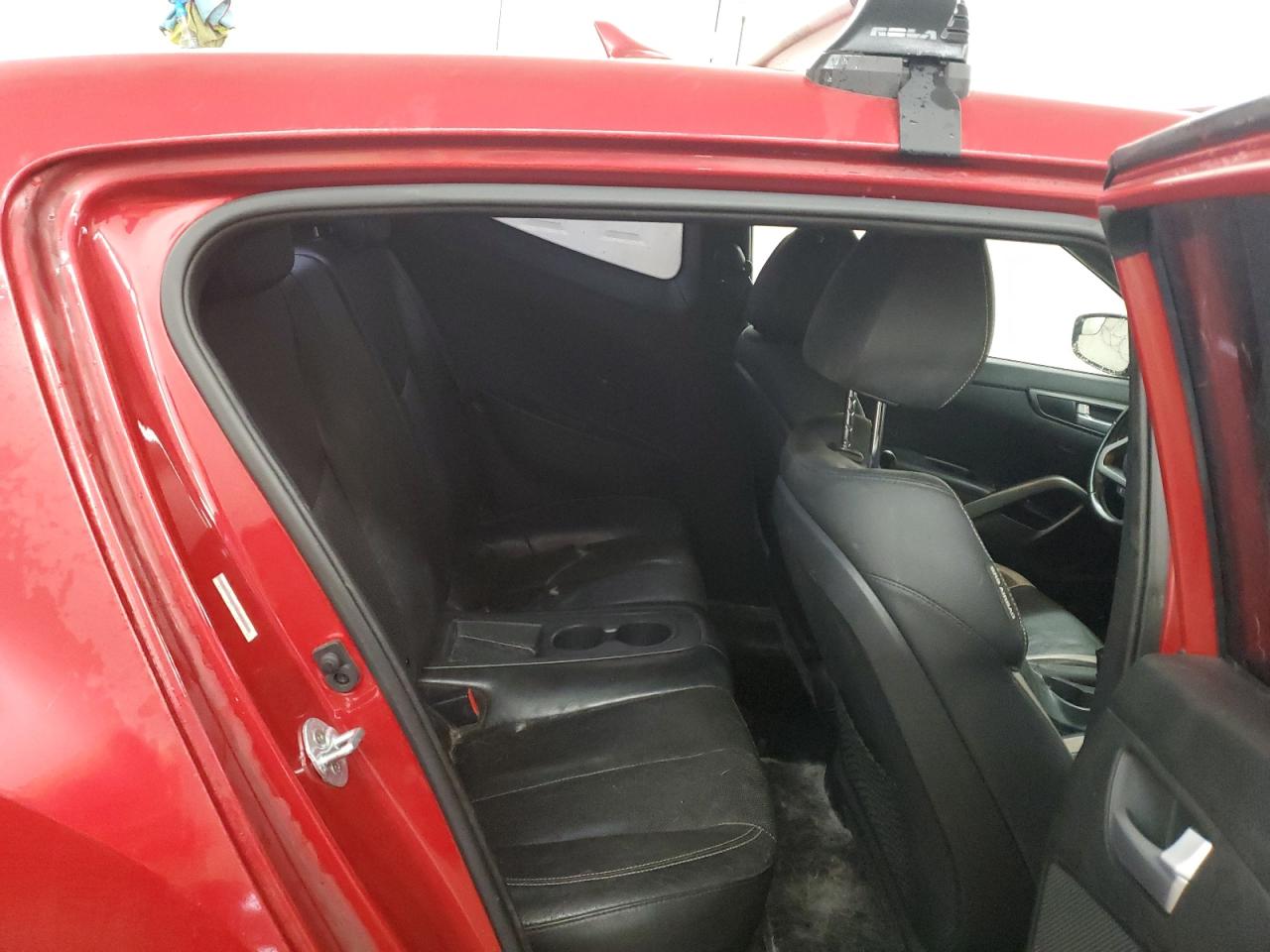 2014 Hyundai Veloster VIN KMHTC6AE1EU208045 Copart auction photo, front end / side damage thumbnail 10