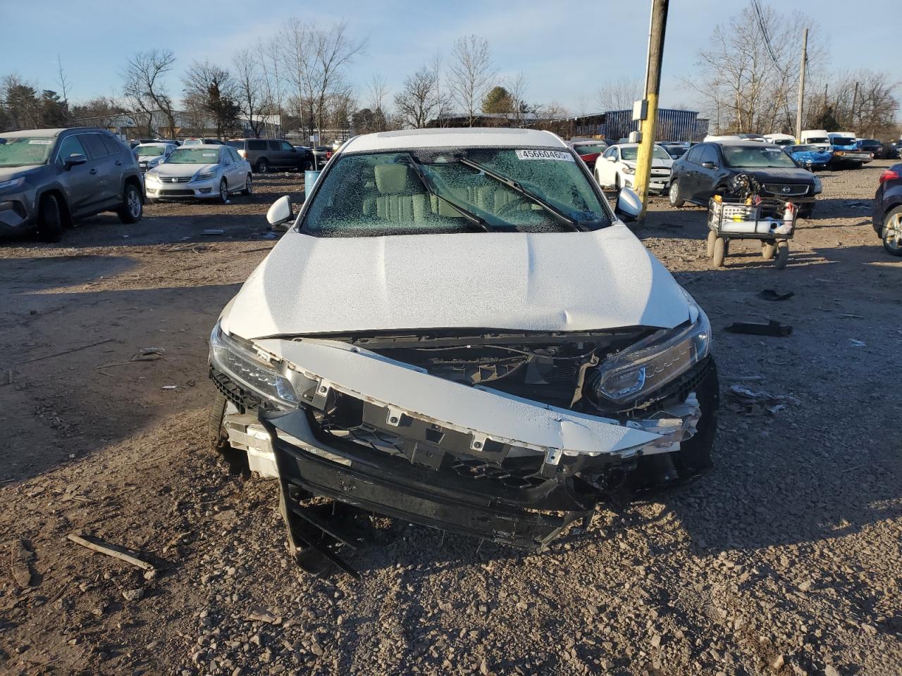 2020 Honda Accord VIN 1HGCV3F51LA010183 Copart auction photo, front end / rear end damage thumbnail 5