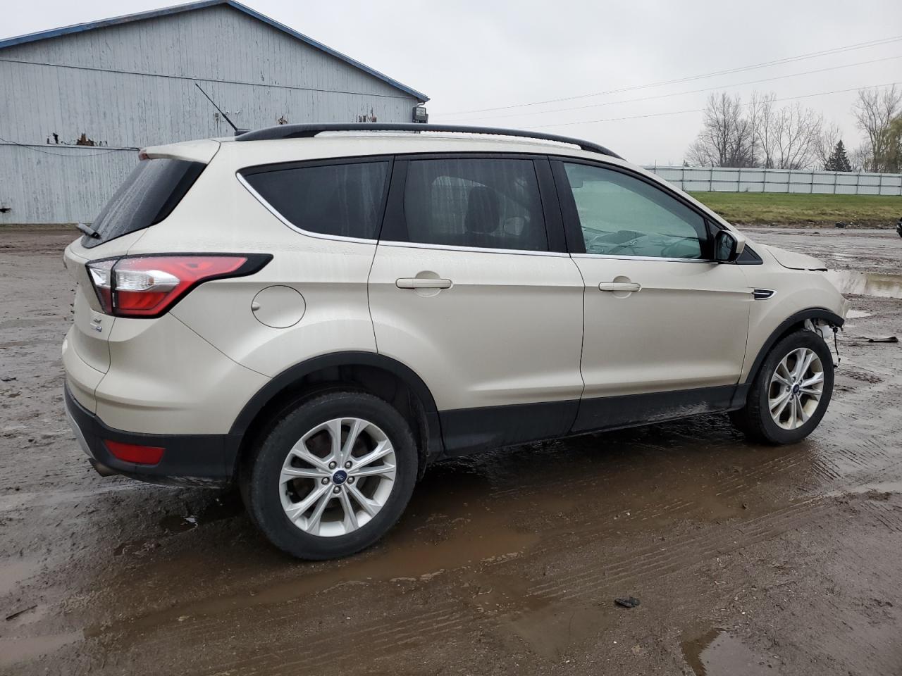 2018 Ford Escape VIN 1FMCU9GD4JUD28624 Copart auction photo, front end damage thumbnail 3