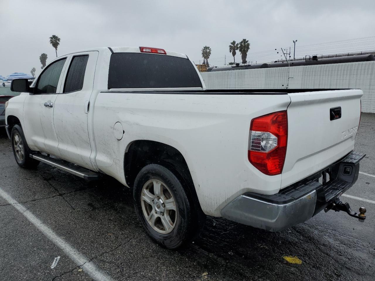 2018 Toyota Tundra VIN 5TFRM5F18JX127760 Copart auction photo, front end / rear end damage thumbnail 2