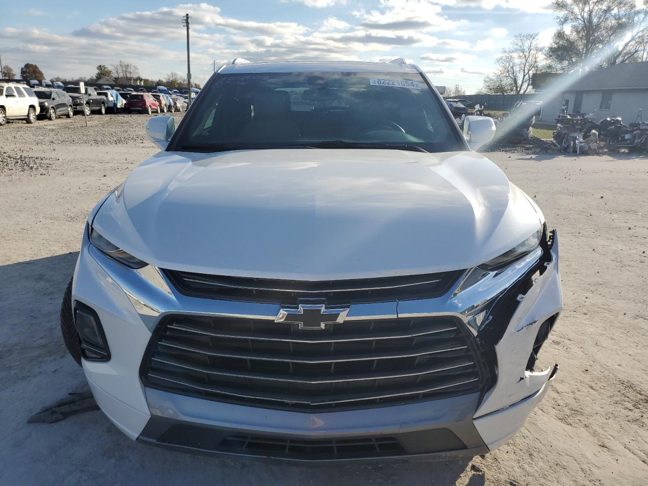 2021 Chevrolet Blazer VIN 3GNKBFRS2MS555614 Copart auction photo, front end damage thumbnail 5