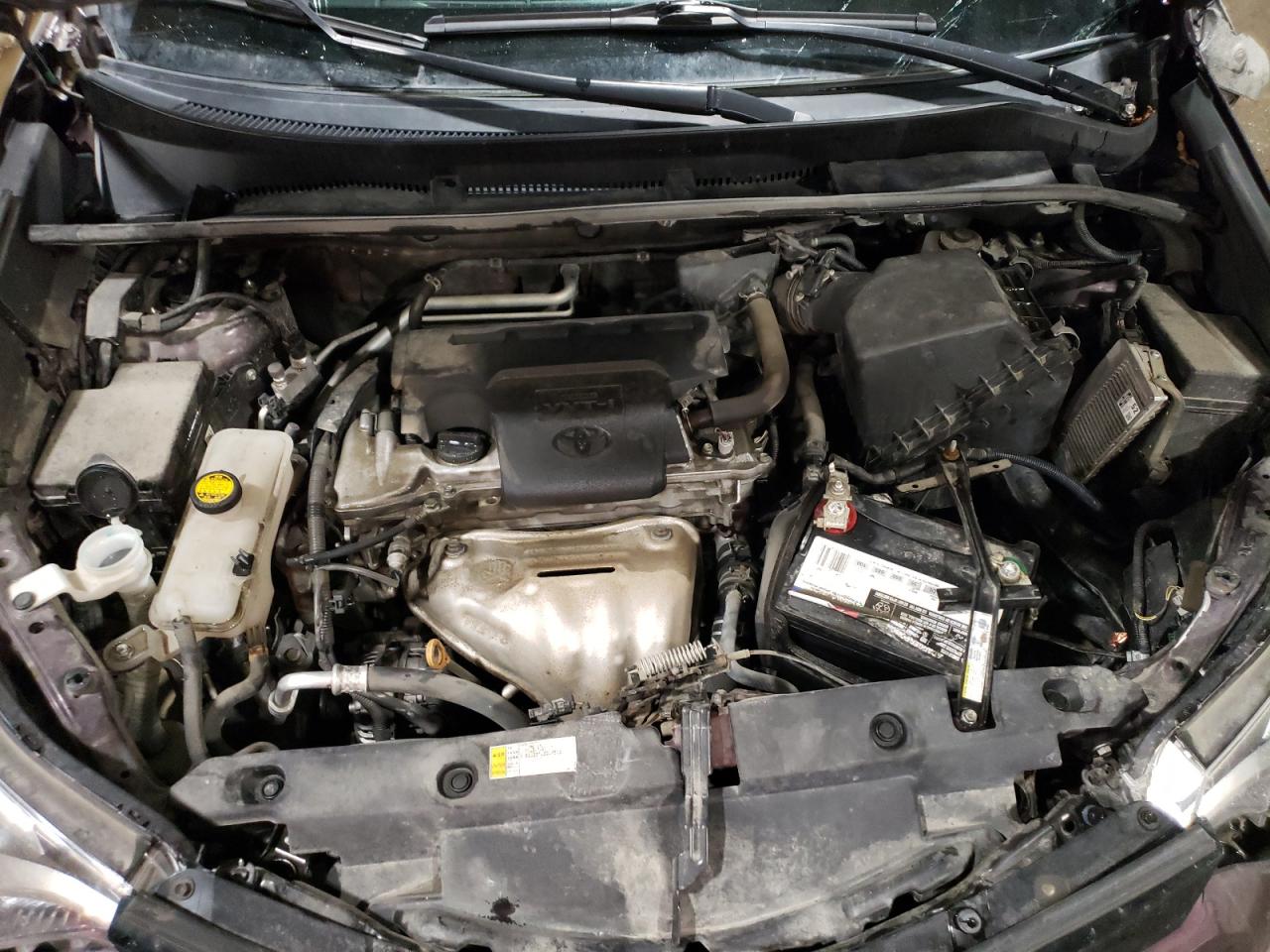 2017 Toyota RAV 4 VIN 2T3JFREV8HW597305 Copart auction photo, side / front end damage thumbnail 13