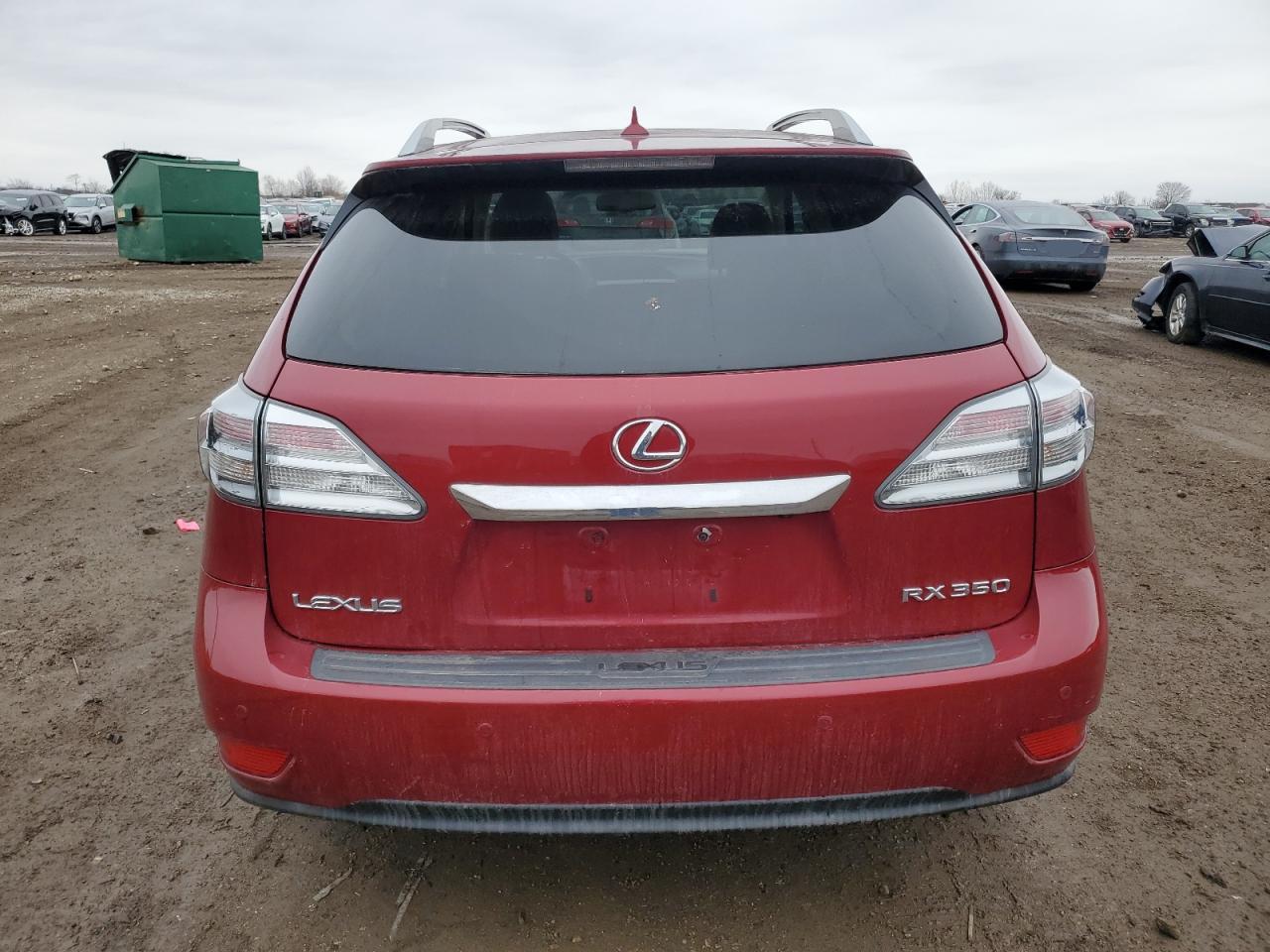 2010 Lexus RX VIN 2T2BK1BA5AC004398 Copart auction photo, front end damage thumbnail 6