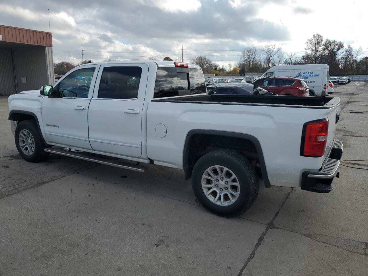 2016 GMC Sierra VIN 3GTU2MEC2GG157444 Copart auction photo, front end / side damage thumbnail 2
