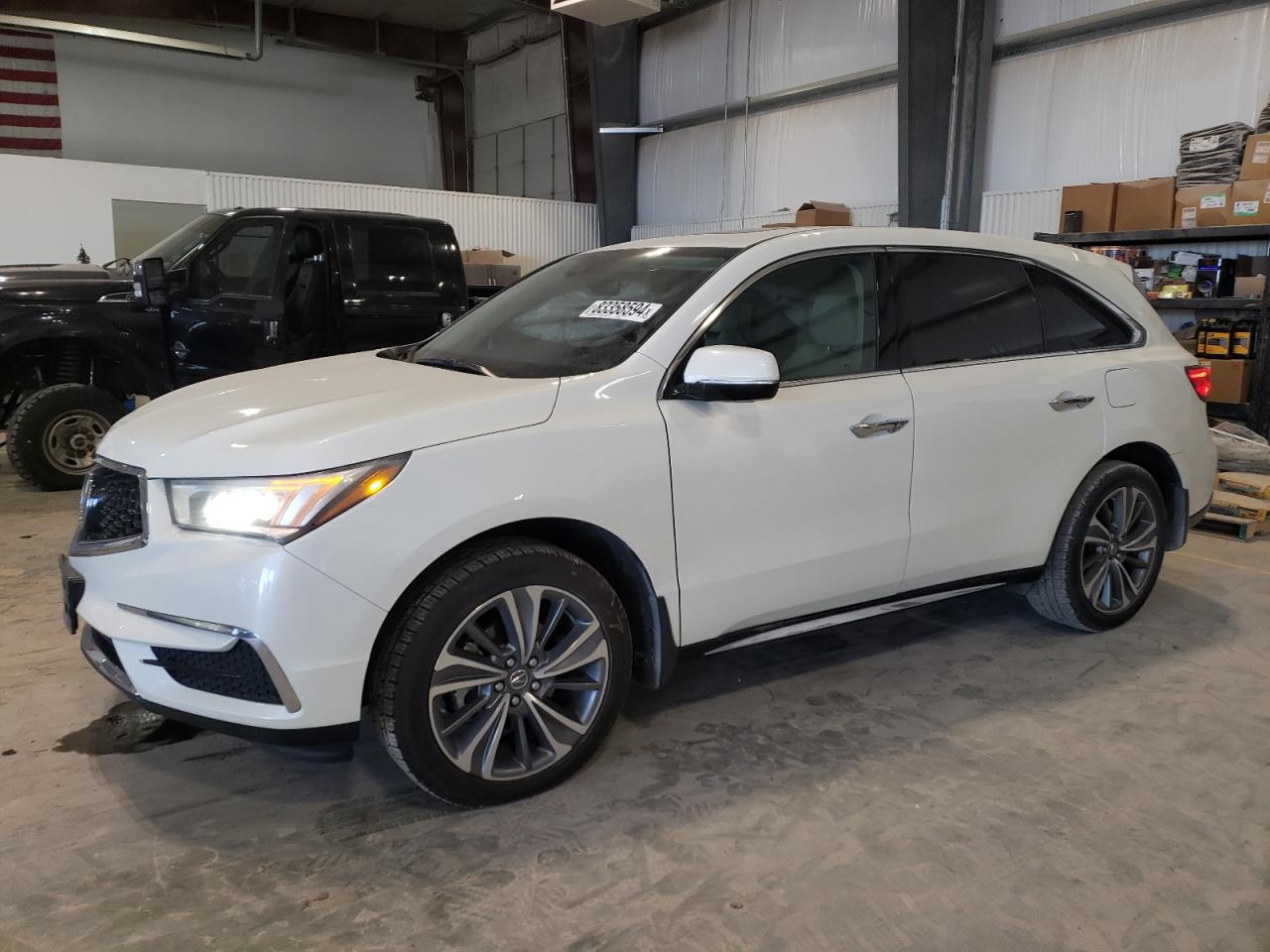 2017 Acura MDX VIN 5FRYD4H56HB001390