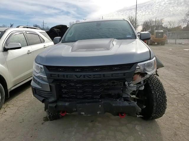 2021 Chevrolet Colorado VIN 1GCGTEEN3M1197592 Copart auction photo, front end / undercarriage damage thumbnail 11