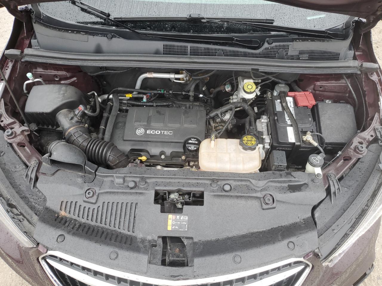 2018 Buick Encore VIN KL4CJASB3JB702036 Copart auction photo, front end damage thumbnail 13