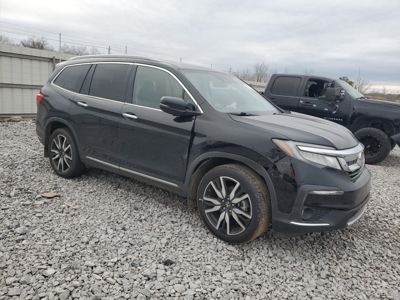 2020 Honda Pilot VIN 5FNYF5H67LB019190 Copart auction photo, front end damage thumbnail 4