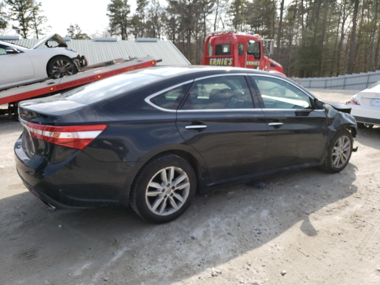 2014 Toyota Avalon VIN 4T1BK1EB7EU130095 Copart auction photo, front end / side damage thumbnail 3