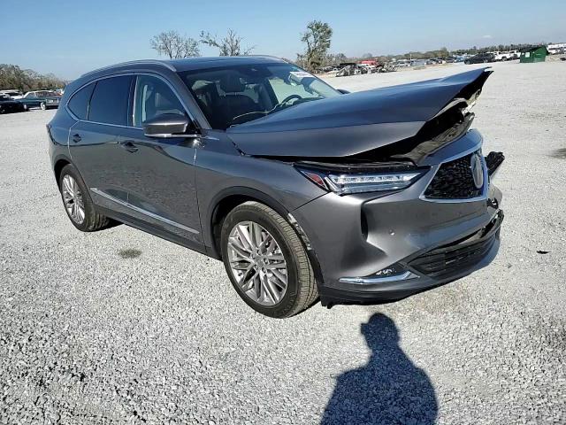 2022 Acura MDX VIN 5J8YE1H81NL047890 Copart auction photo, front end / side damage thumbnail 11