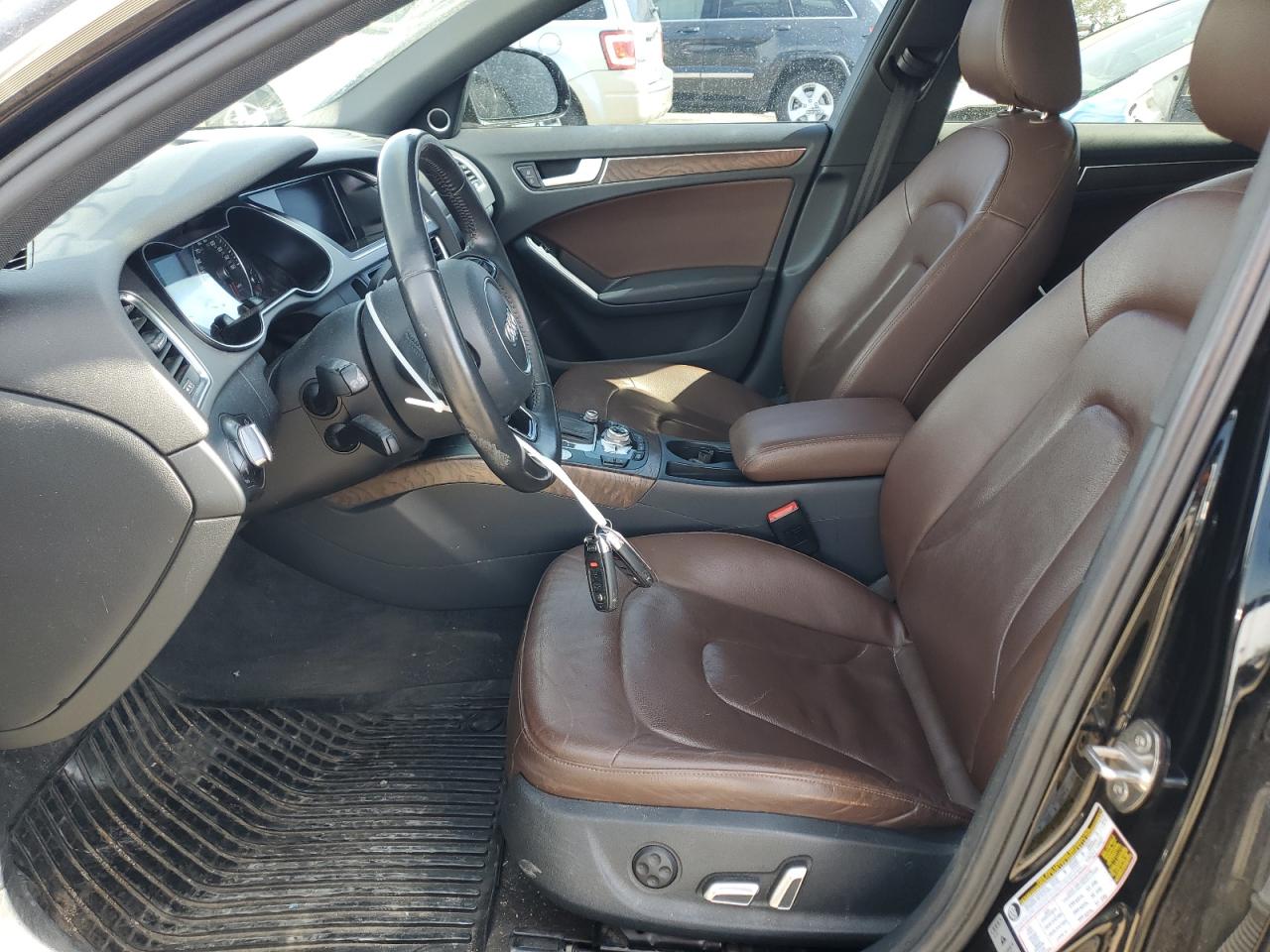 2015 Audi A4 VIN WA1UFAFL5FA004386 Copart auction photo, side / front end damage thumbnail 7