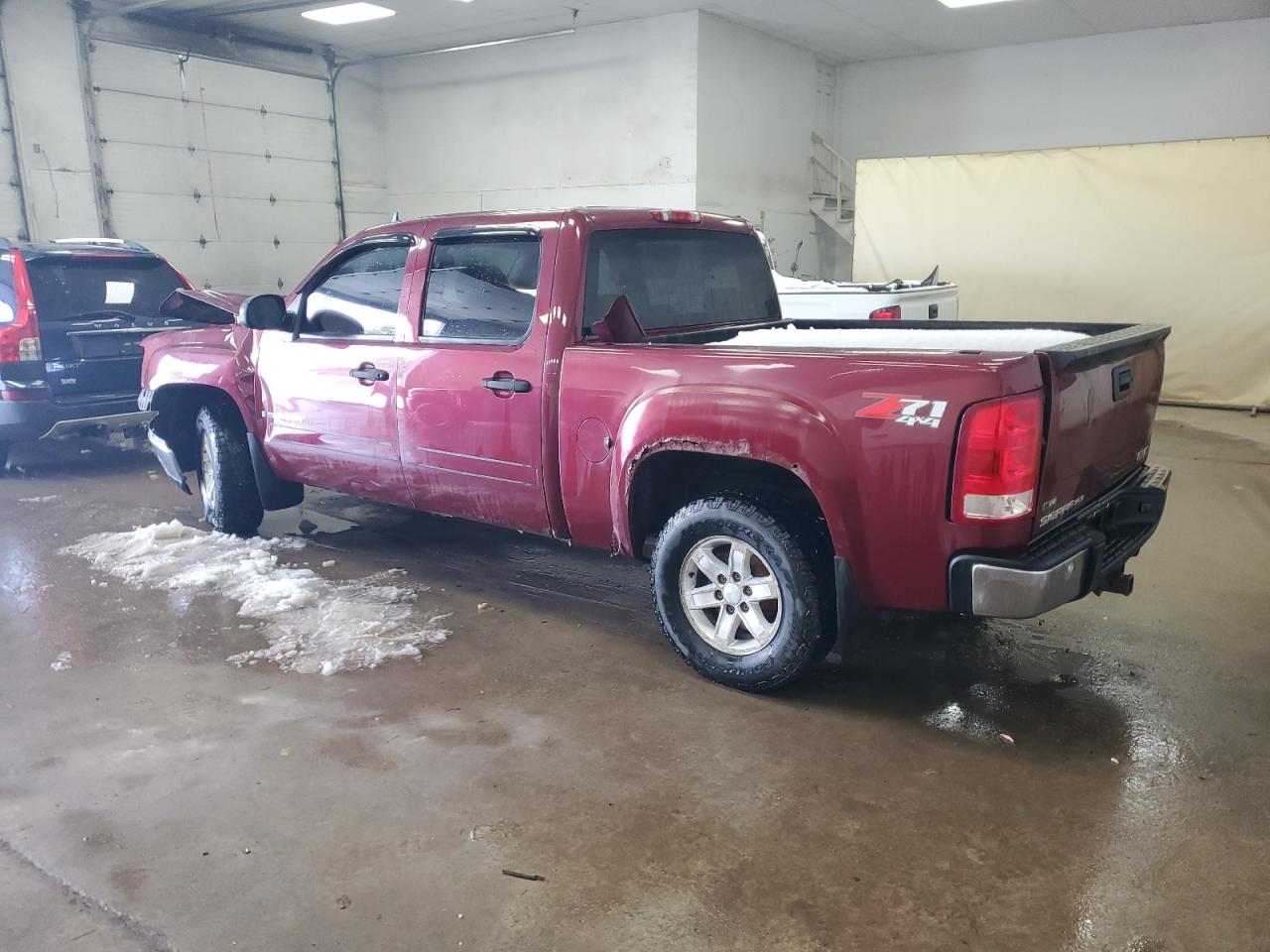 2009 GMC Sierra VIN 3GTEK23379G213666 Copart auction photo, front end / side damage thumbnail 2