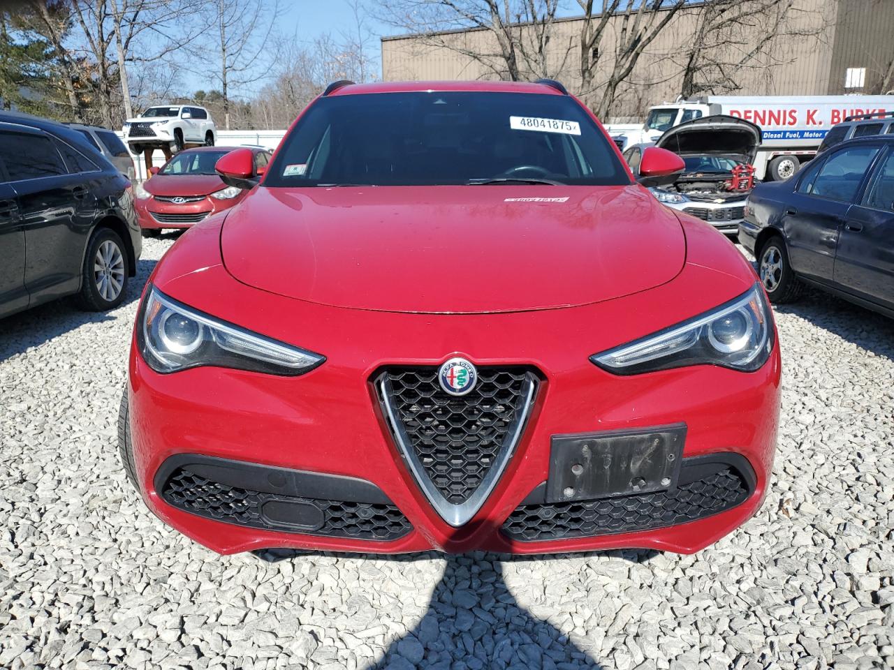 2018 Alfa Romeo Stelvio VIN ZASFAKNN6J7B63033 Copart auction photo, mechanical damage thumbnail 5