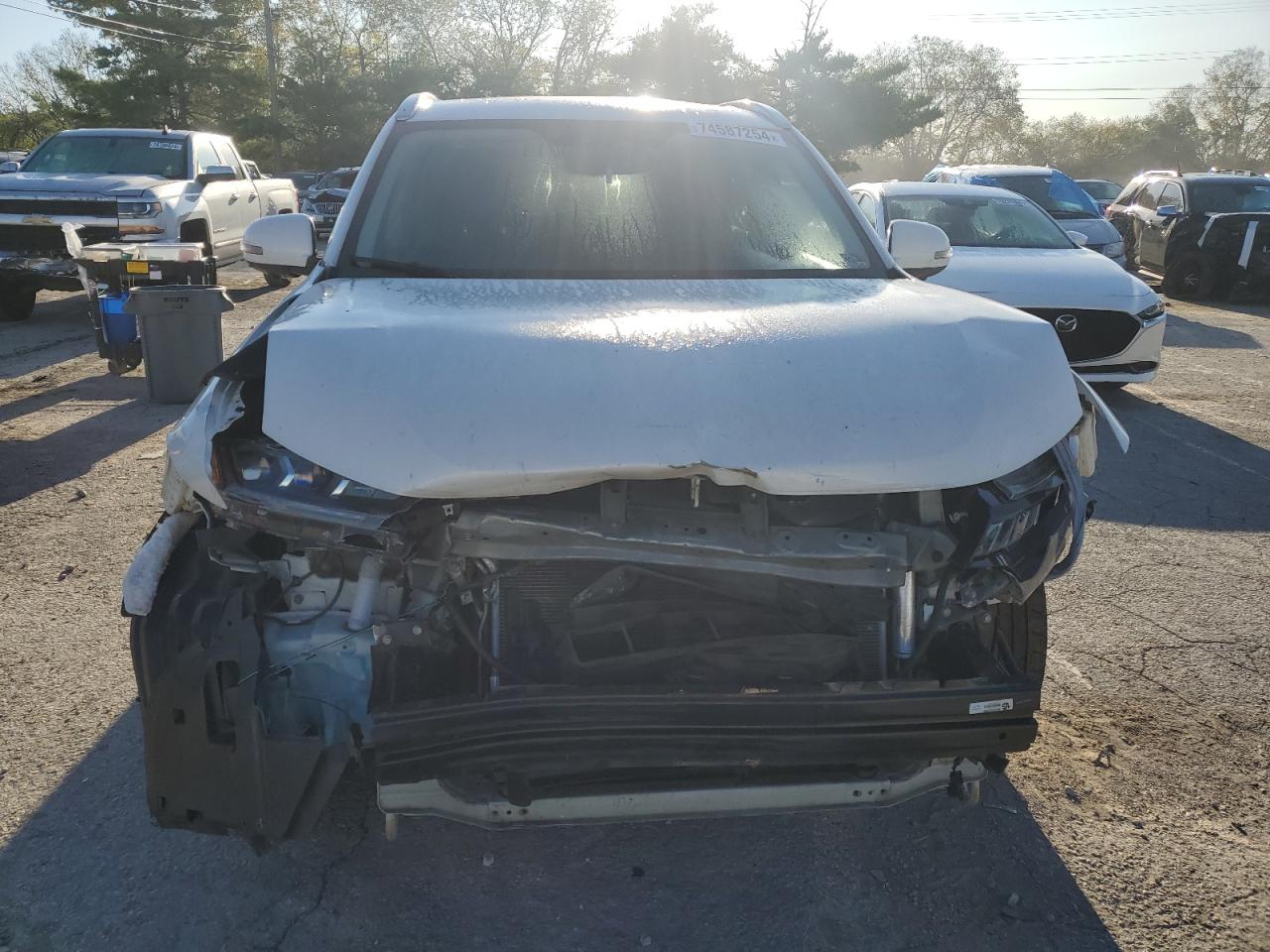 2019 Mitsubishi Outlander VIN JA4AZ3A35KZ051491 Copart auction photo, front end damage thumbnail 5