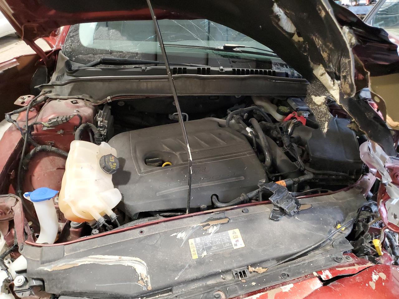 2014 Ford Fusion VIN 3FA6P0HD7ER232007 Copart auction photo, front end damage thumbnail 13