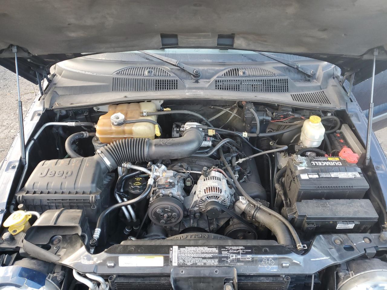 2005 Jeep Liberty (North America) VIN 1J4GL48K75W507060 Copart auction photo, front end / undercarriage damage thumbnail 12
