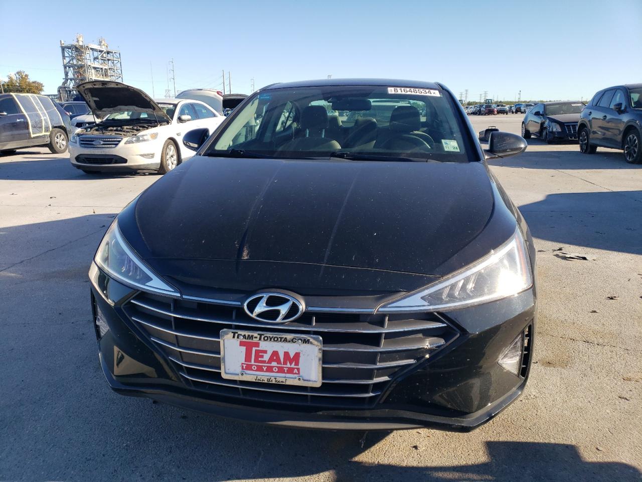 2020 Hyundai Elantra VIN KMHD74LF6LU940820 Copart auction photo, rear end / side damage thumbnail 5