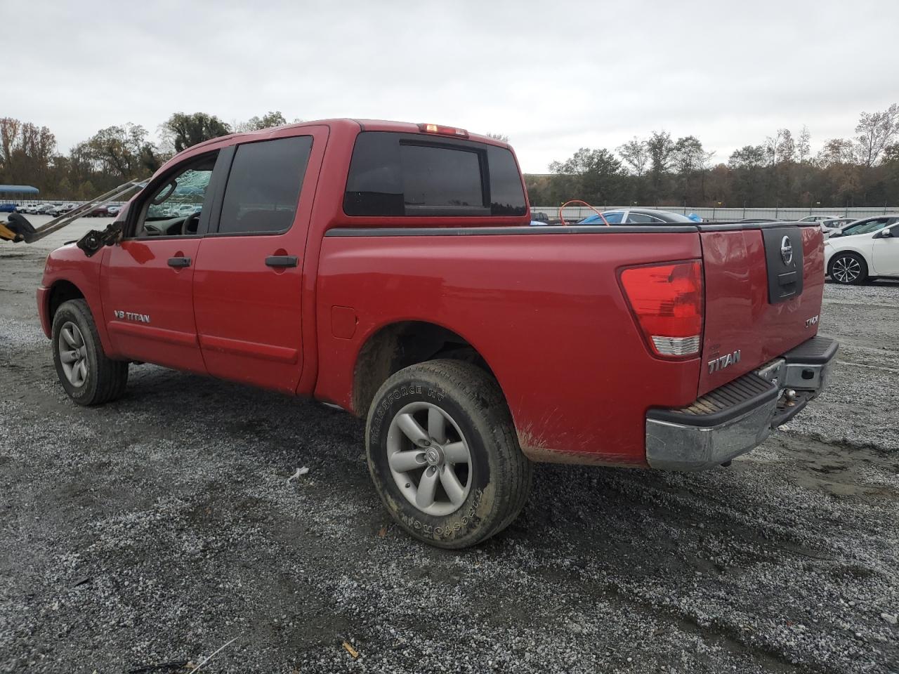 2011 Nissan Titan VIN 1N6AA0EJ7BN323256 Copart auction photo, top/roof damage thumbnail 2