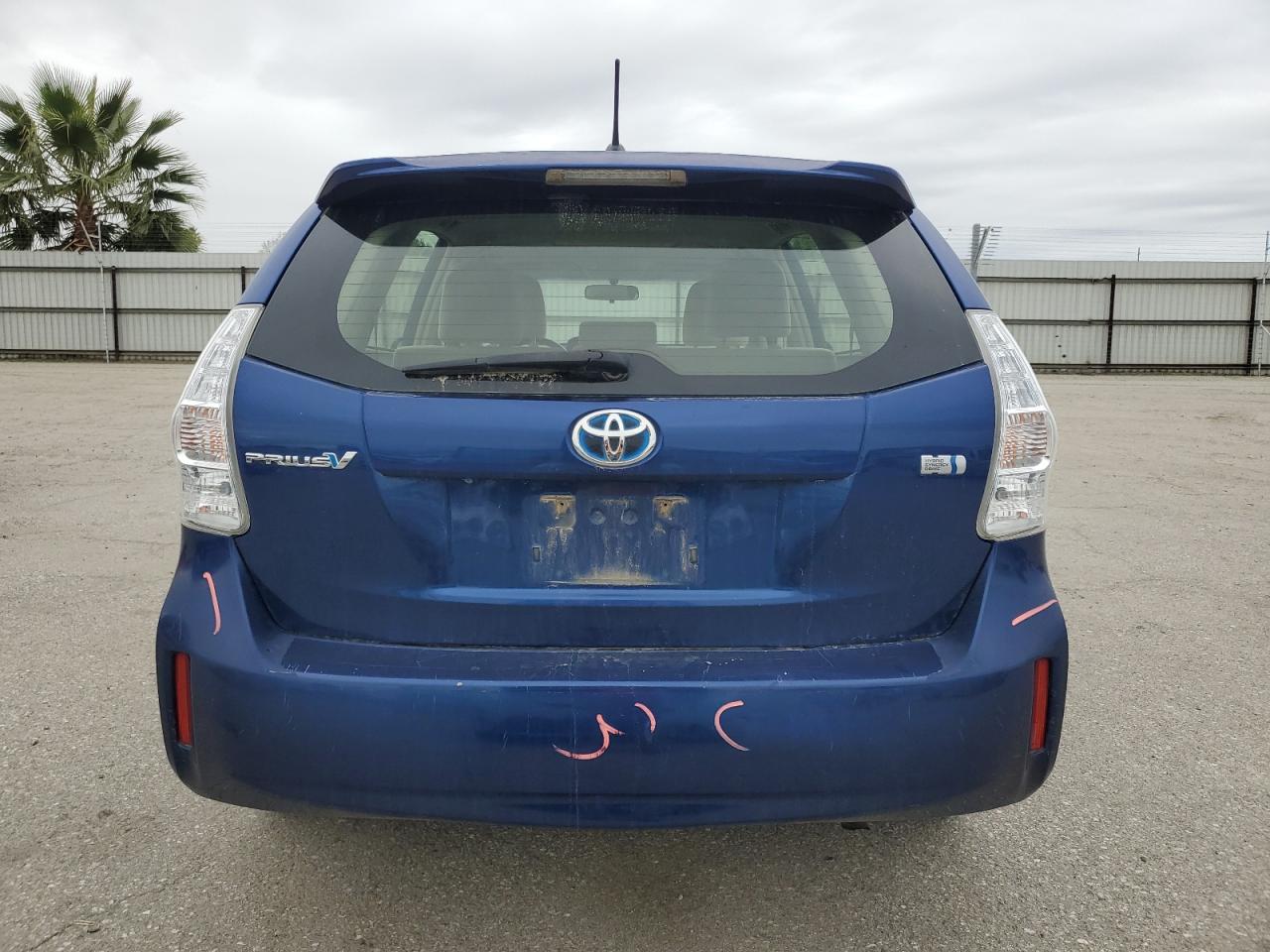 2013 Toyota Prius VIN JTDZN3EU6D3241040 Copart auction photo, front end / side damage thumbnail 6