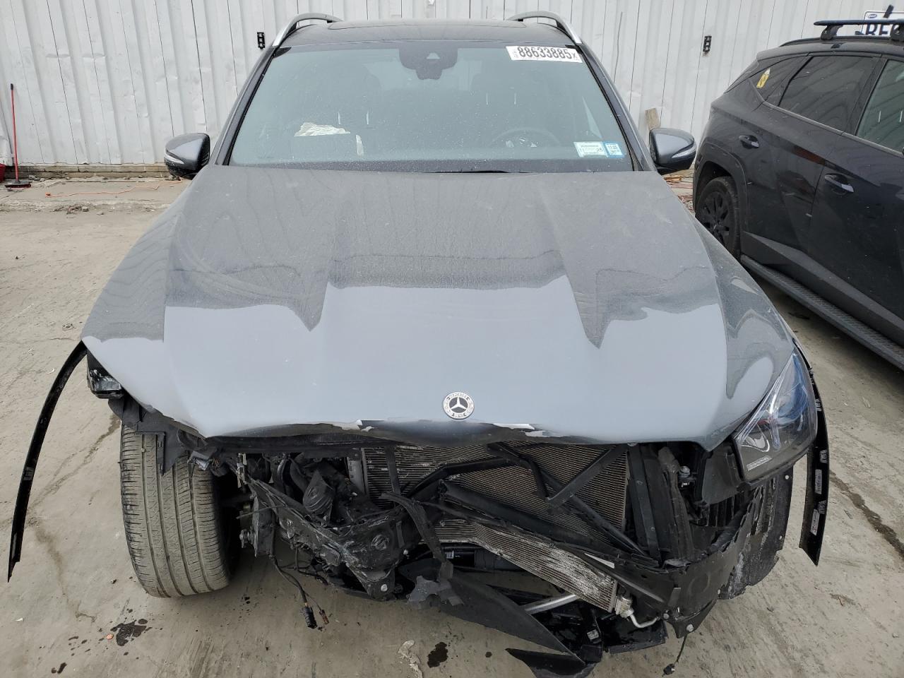 2022 Mercedes-Benz GLE VIN 4JGFB4KB0NA601920 Copart auction photo, front end damage thumbnail 5