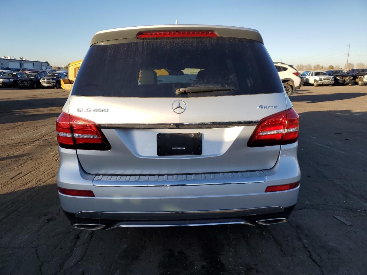2019 Mercedes-Benz GLS-klasse VIN 4JGDF6EE7KB222948 Copart auction photo, front end damage thumbnail 6
