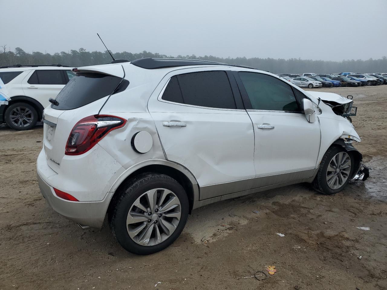 2020 Buick Encore VIN KL4CJASBXLB007507 Copart auction photo, rollover damage thumbnail 3