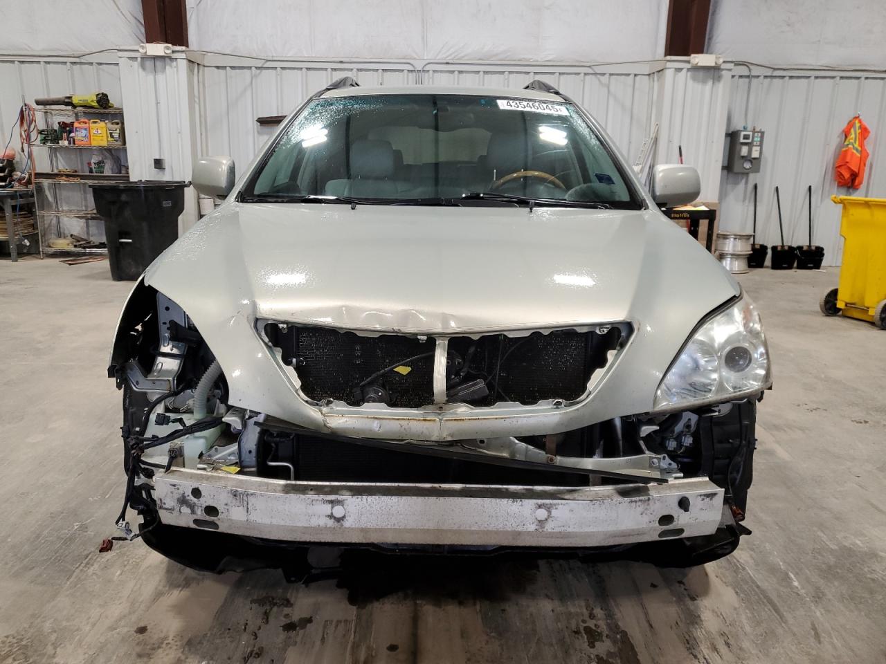 2007 Lexus RX VIN 2T2HK31UX7C004827 Copart auction photo, front end damage thumbnail 5