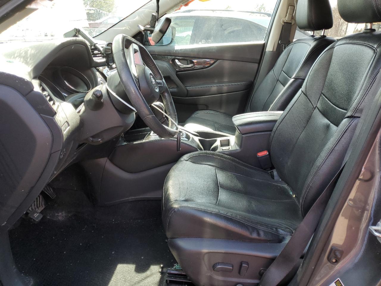 2017 Nissan Rogue VIN 5N1AT2MV2HC774723 Copart auction photo, rollover damage thumbnail 7
