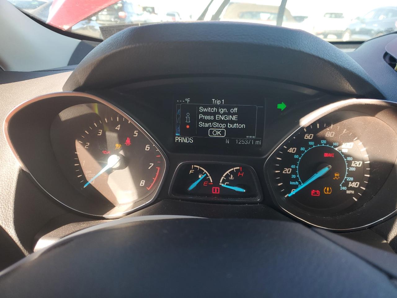 2015 Ford Escape VIN 1FMCU9JX5FUA56417 Copart auction photo, front end / side damage thumbnail 9