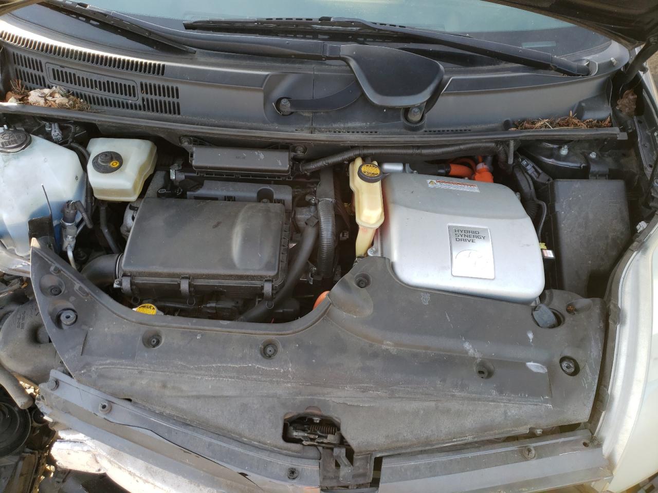2007 Toyota Prius VIN JTDKB20U173277489 Copart auction photo, front end / side damage thumbnail 11