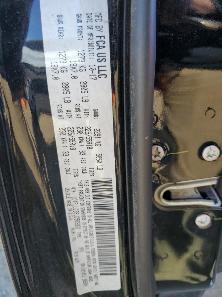 2018 Jeep Grand Cherokee VIN 1C4PJLDB5JD565931 Copart auction photo, front end damage thumbnail 13