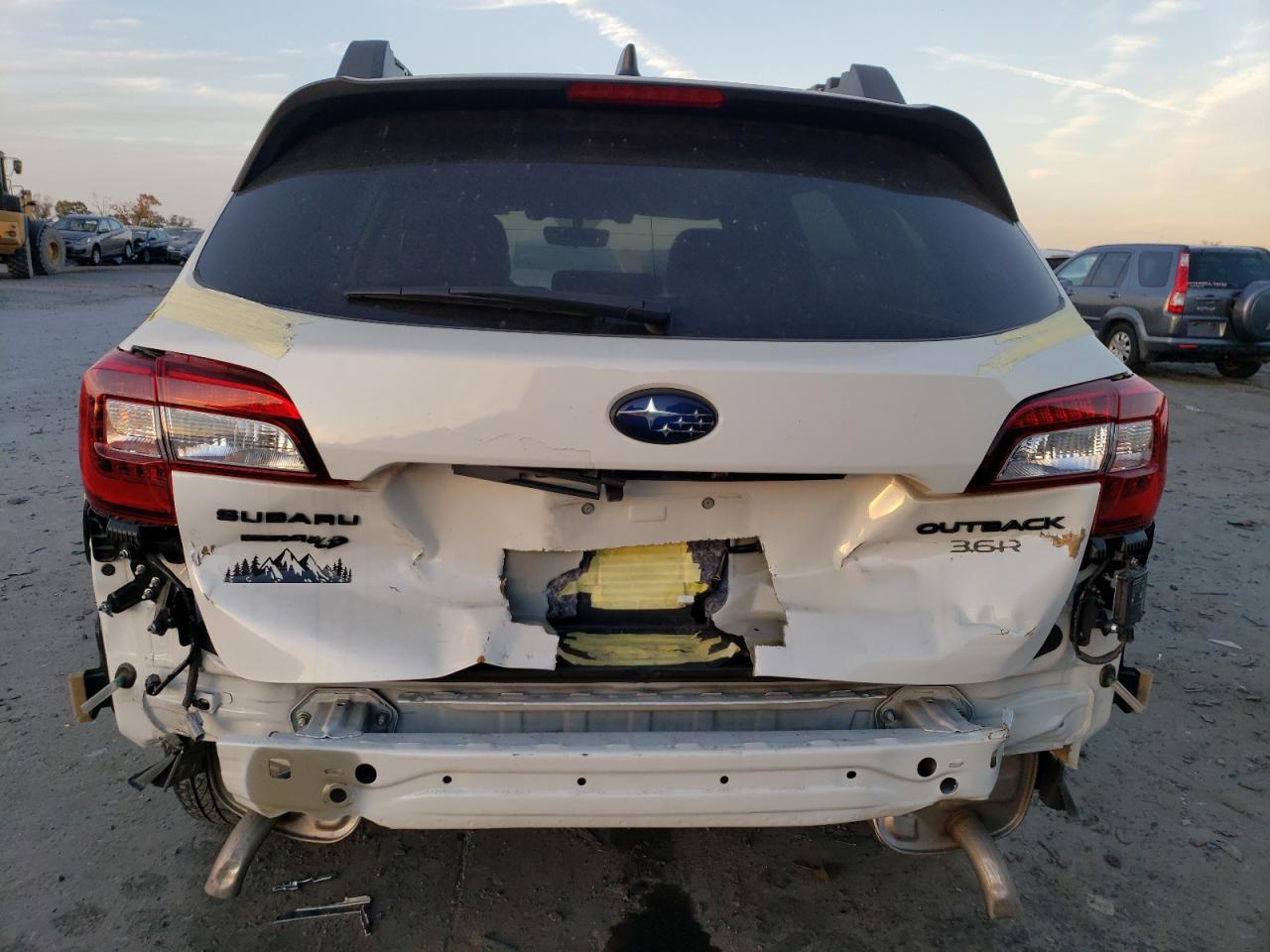 2019 Subaru Outback VIN 4S4BSENC8K3319484 Copart auction photo, rear end / front end damage thumbnail 6