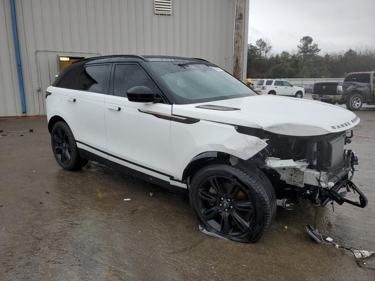 2022 Land Rover Range Rover VIN SALYT2EX5NA334353 Copart auction photo, front end damage thumbnail 4
