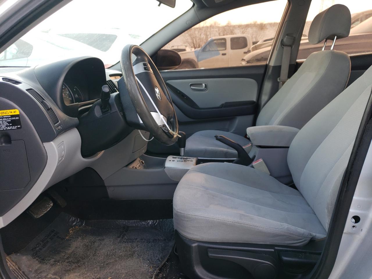 2009 Hyundai Elantra VIN KMHDU46DX9U698402 Copart auction photo, front end / hail damage thumbnail 7
