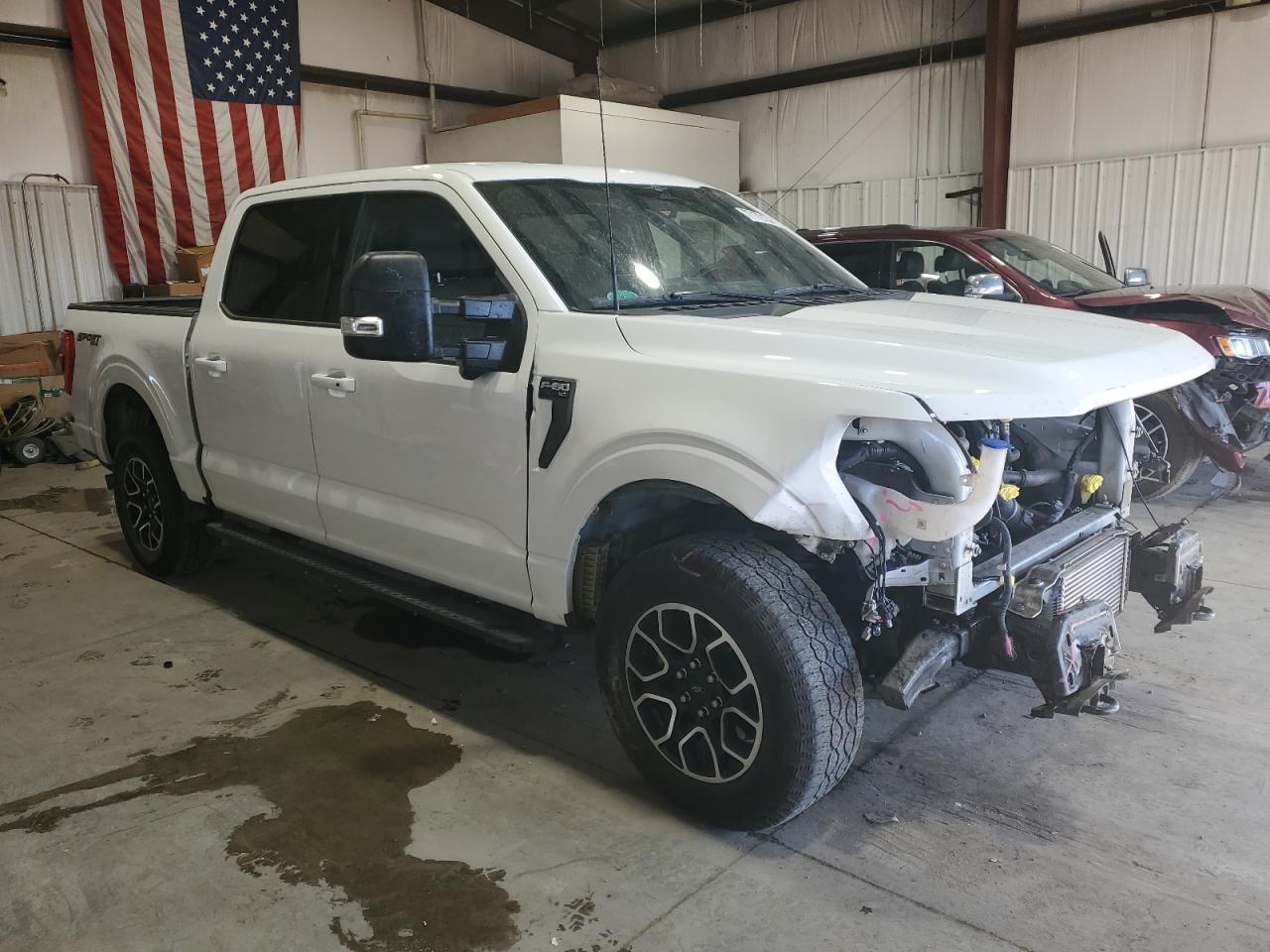2023 Ford F-150 VIN 1FTFW1E82PFA53948 Copart auction photo, front end damage thumbnail 4