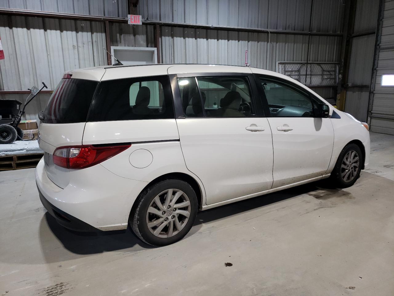 2012 Mazda 5 VIN JM1CW2BL2C0109482 Copart auction photo, minor dent/scratches damage thumbnail 3