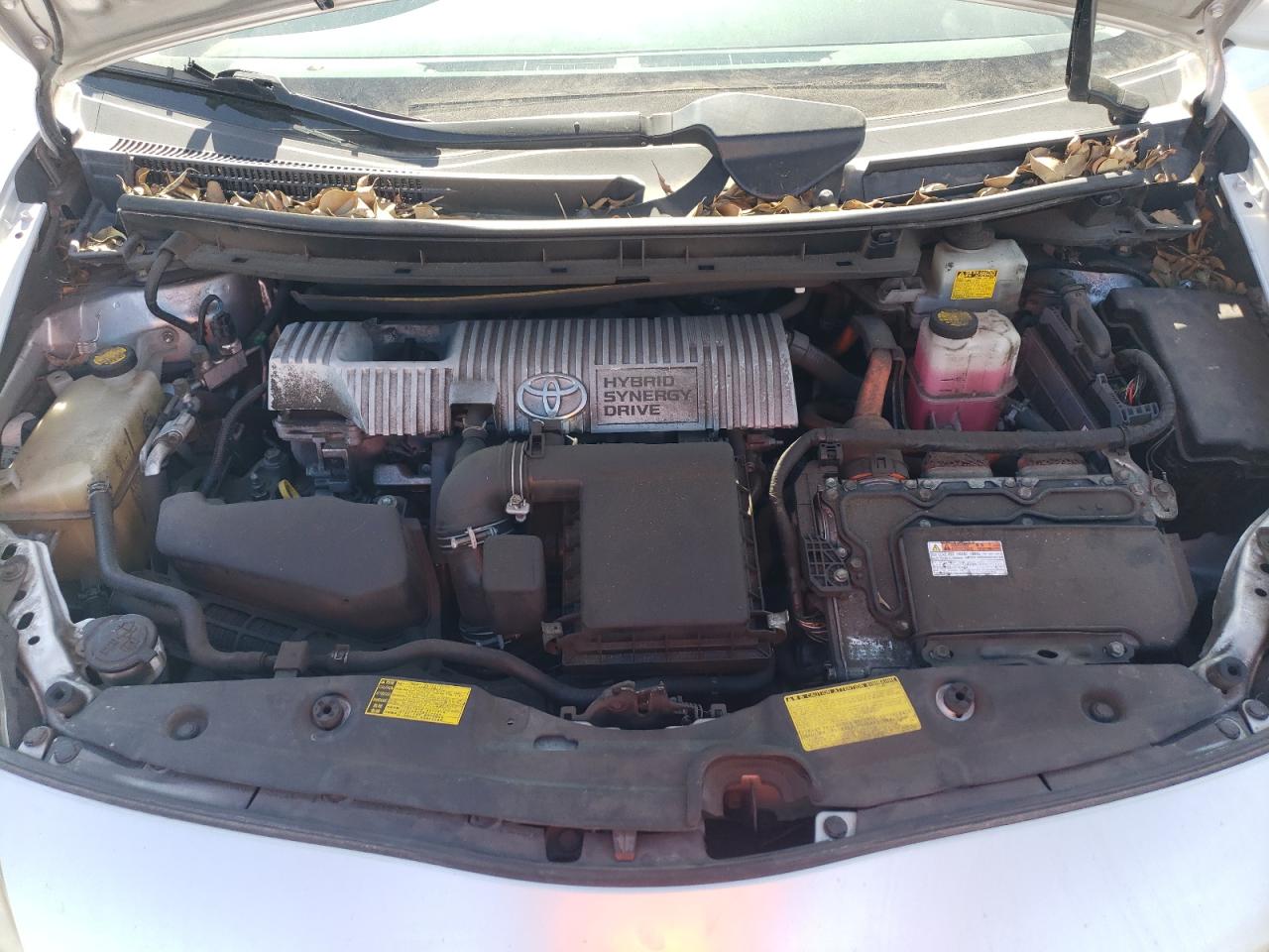 2013 Toyota Prius VIN JTDKN3DU1D1638458 Copart auction photo, vandalism damage thumbnail 11