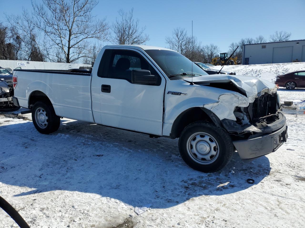 2013 Ford F-150 VIN 1FTMF1CM2DKG48843 Copart auction photo, front end damage thumbnail 4