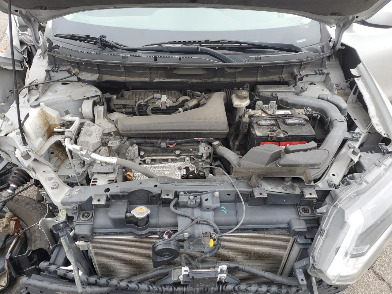 2018 Nissan Rogue VIN 5N1AT2MV5JC828201 Copart auction photo, all over / undercarriage damage thumbnail 12
