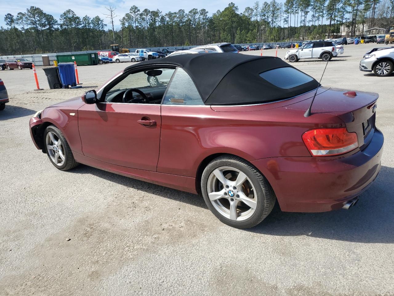 2013 BMW 1er VIN WBAUL7C51DVU08778 Copart auction photo, front end damage thumbnail 2