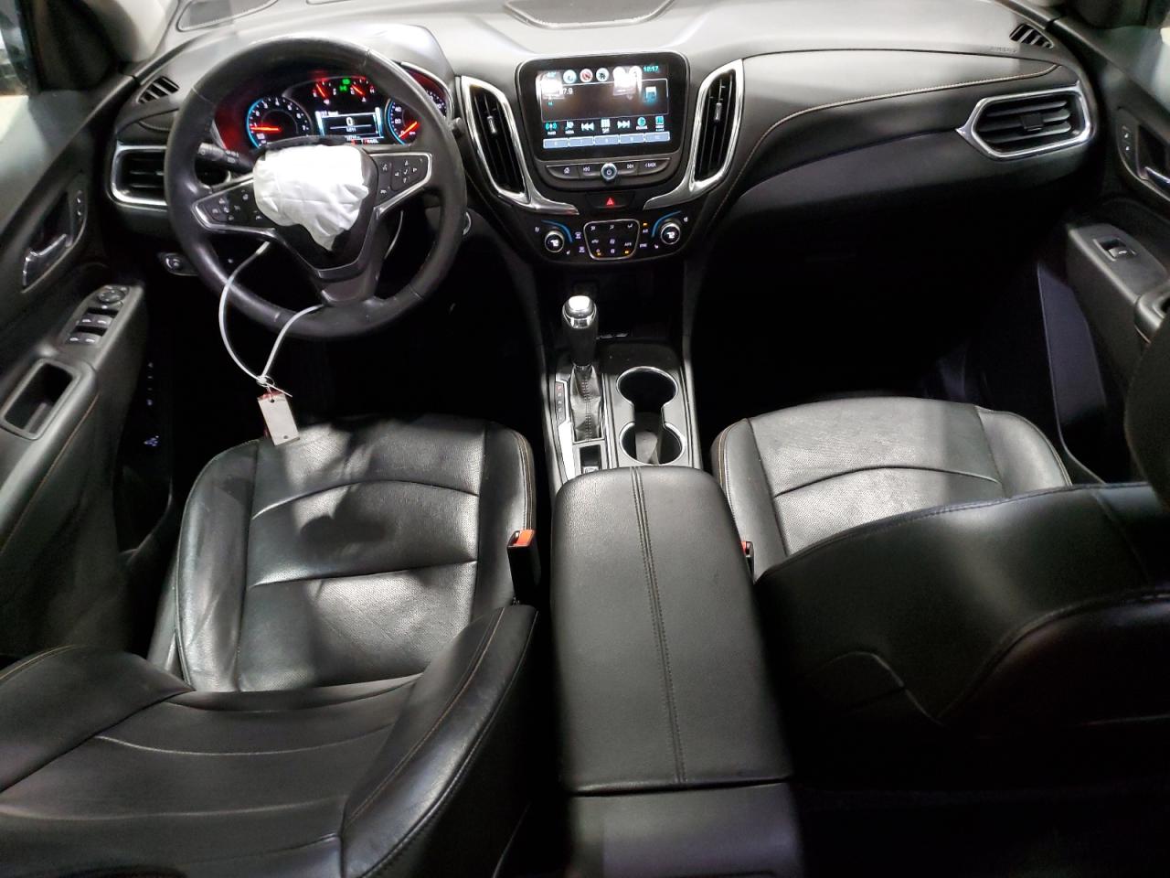 2018 Chevrolet Equinox VIN 3GNAXVEV1JL124887 Copart auction photo, front end / mechanical damage thumbnail 8