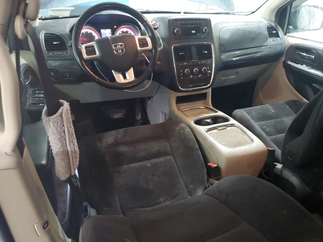 2014 Dodge Caravan VIN 2C4RDGCG0ER291870 Copart auction photo, front end damage thumbnail 8