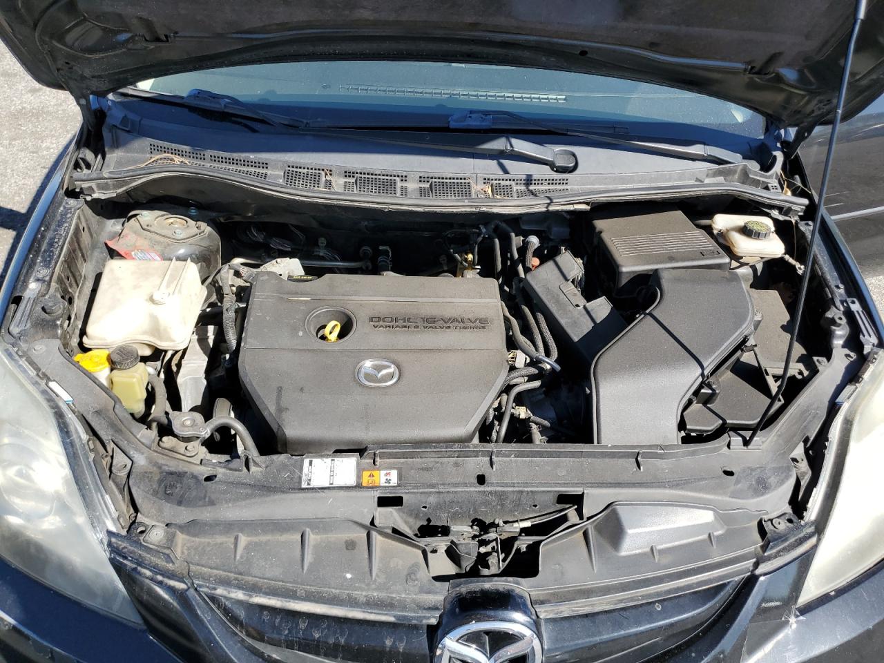 2009 Mazda 5 VIN JM1CR29L590344447 Copart auction photo, front end / side damage thumbnail 12
